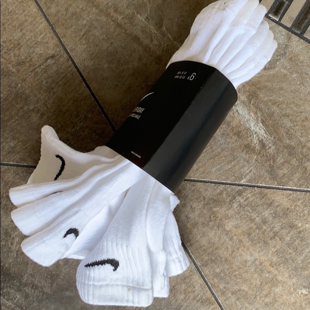 NIKE EVERYDAY COTTON CUSHIONED ANKLE 6 pairs socks - Picture 5 of 16